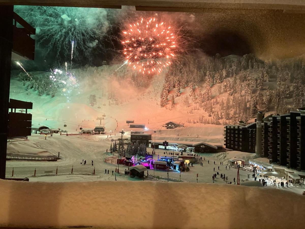 Ferienwohnung PLAGNE BELLECOTE - 5 Pers - Vue Pistes - Acces Piscine chauffee La Plagne Exterior foto