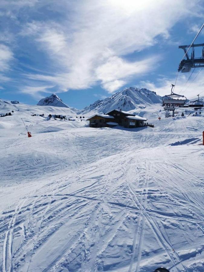 Ferienwohnung PLAGNE BELLECOTE - 5 Pers - Vue Pistes - Acces Piscine chauffee La Plagne Exterior foto