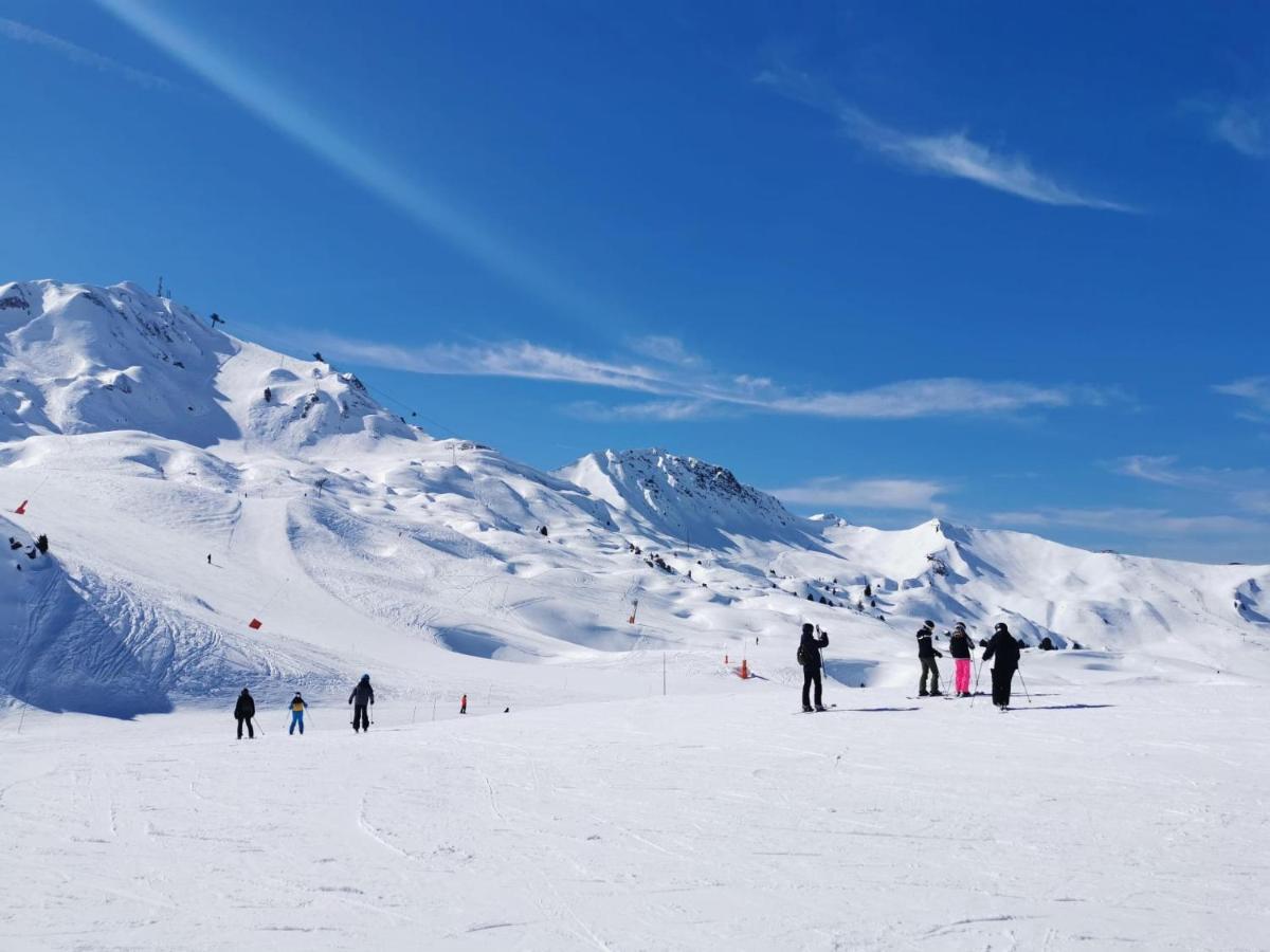 Ferienwohnung PLAGNE BELLECOTE - 5 Pers - Vue Pistes - Acces Piscine chauffee La Plagne Exterior foto